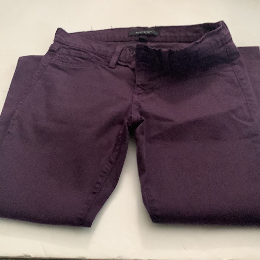 Flying Monkey Women's Denim Skinny Jeans Purple Sz 28
